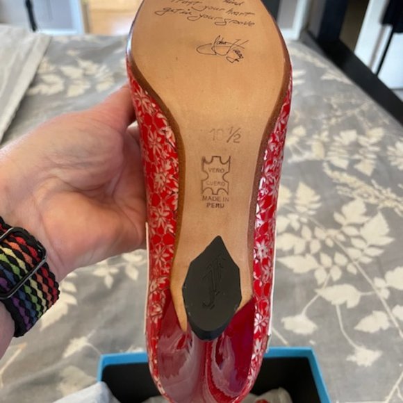 John Fluevog Twist Tango Mary Jane Heel - Picture 6 of 6